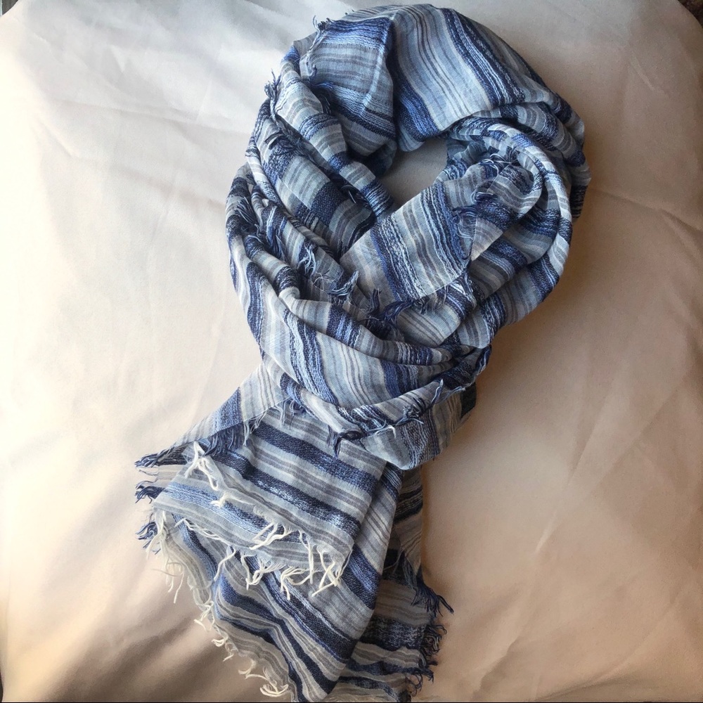 Eileen Fisher Made in Italy Cotton Blend Scarf